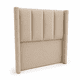 thumbnail image 1 of Respaldo de cama  1 plaza tubular lino beige, 1 of 2