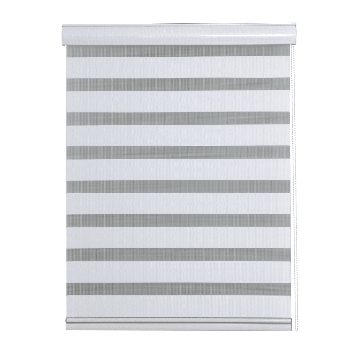 Aura Home - Cortina Roller Duo Zebra Día Y Noche 160 X 165 Cm Color Blanco Marca Aura