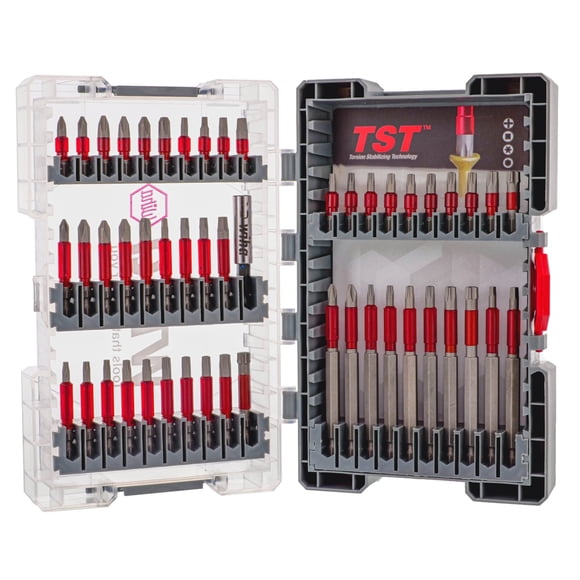 Juego De Brocas 76885 Maxxtor Impact De 50 Piezas Con Soporte Magnético