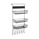 thumbnail image 1 of Organizador De Despensa Sobre La Puerta, Estante De Almacenamiento Para Lavandería, Gabinete, Cocina, Negro, 1 of 5