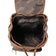 thumbnail image 3 of Mochila Amerileather de piel pequeña para mujer, color marrón #1820 -2, 3 of 4