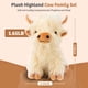 thumbnail image 3 of Peluche Highland Cow White Para Niños, 3 of 6