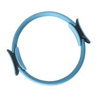 Magideal - Anillo De Pilates, Anillo De Fitness Para Tonificar Muslos, Piernas, Tóner De Muslo Para Mujeres Y Niñas, Ejercitador Interno Del Muslo, Círculos De F Azul