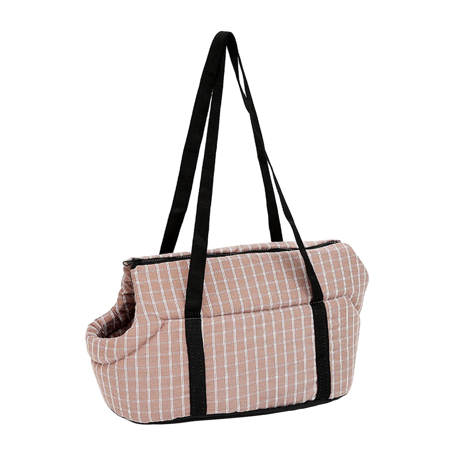 Magideal - Bolsa De Transporte Para Gatos, Portabebés Portátil Y Transpirable Para Gatos, Bolsa De Transporte Para Mascotas Para Gatos Y Perros Pequeños, Para Ir , Café, L Café