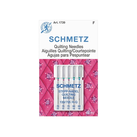 Aguja para Quilting SCHMETZ 130705 HQ 75/11 90/14 de Acero