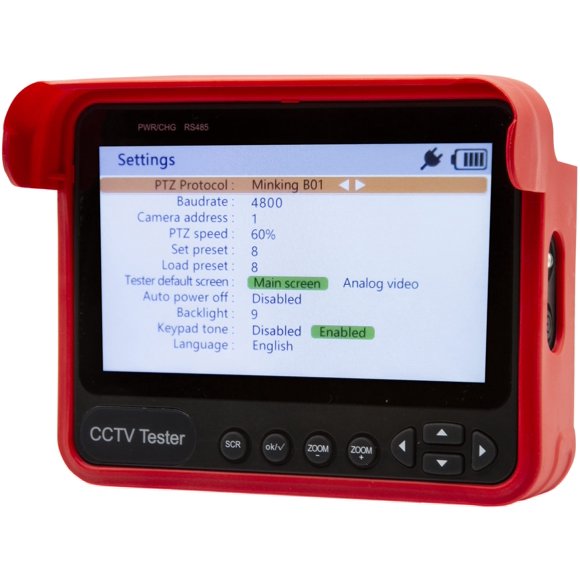 Probador de cámara Triplett 8064 CamView Analog Rugged HD