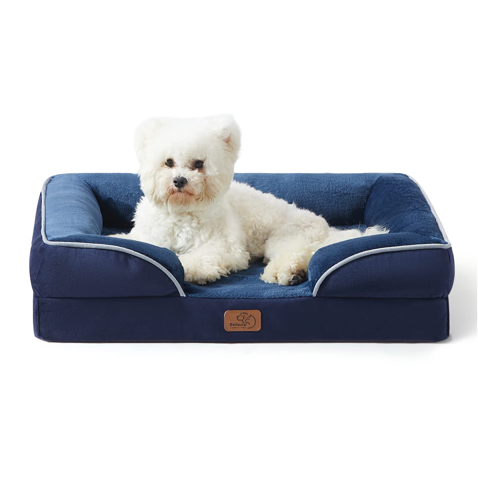 U By Bedsure - Cama Ortopédica Para Perros, Impermeable, Para Perros Medianos