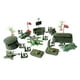 thumbnail image 1 of 25 Piezas Mini Modelo Soldado Figuras Juguetes Diseño De Juego De Batalla Para Niños Niños Verde, 1 of 5