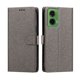 thumbnail image 2 of Funda Cartera de PU para Motorola Moto G35 con Tarjetas, Gris, 2 of 6