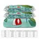 thumbnail image 2 of Bulb_asaur Print Bedding Set Pattern Duvet Cove Set3 Pieces Quilt Cover And Pillowcases for Women Men Teens, 2 of 5