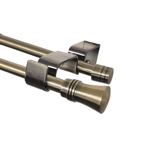 Metalhsa - Set Extensible Muro 75-110 Cm Terminal Cónico Color Bronce