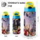 thumbnail image 2 of Jeffy SML, el Rapero Botella de Agua con Tapa Pop Top de Un Toque, Acero Inoxidable, a Prueba de Fugas, para Deportes, Botella Infantil azul 12 oz, 2 of 6
