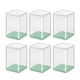 thumbnail image 3 of Vitrina De 6 Piezas Apilable Para Coleccionables Figura En Miniatura Modelo Verde, 3 of 5