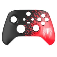 Aaronmei - Carcasa De Repuesto Para Mando De Xbox Series X Y S, Carcasa Frontal Rígida De Abs, Placa Frontal Personalizable Con Herramientas De Instalación