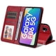 thumbnail image 2 of Funda Billetera para Samsung Galaxy F06 5G con Porta Tarjetas y Soporte Ajustable Rojo, 2 of 4