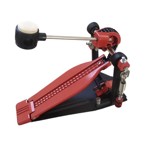 Magideal - Pedales De Bombo Duraderos, Pieza De Práctica De Batería, Accesorios De Instrumento, Pedal De Tambor Único Profesional De Repuesto Para Instrumentos D