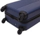 thumbnail image 4 of Valija Travelers Club Cosmo 20" azul marino de ABS, 4 of 7