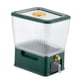 thumbnail image 3 of Contenedor De Almacenamiento De Arroz Con Tapa Organización De Despensa Para El Hogar Y La Cocina Verde, 3 of 5