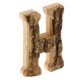 thumbnail image 3 of Handcraved Madera Letras Puerta Números Alfabeto Letra Flotante Dirección Nombre H, 3 of 5
