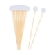 thumbnail image 3 of Selecciones De Madera Para Aperitivos, Suministros Para Fiestas, 12 Cm, Selecciones De Frutas Para Comida, Postre, Bastón, Copo De Nieve, 50 Piezas, 3 of 5
