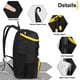 thumbnail image 3 of Bolsa para Equipamiento Deportivo GRANDUP Bolsa de Béisbol 50x34x22 cm Negra, 3 of 7