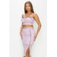 thumbnail image 3 of Conjunto de Top de Tirantes con Tachuelas y Minifalda con Abertura, 3 of 22