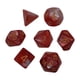 thumbnail image 1 of Juego De Dados Poliédricos De 7 Piezas, Accesorios De Juego De Mesa Duraderos Para Juego De Cartas, Café, Rojo Y Blanco, 1 of 5