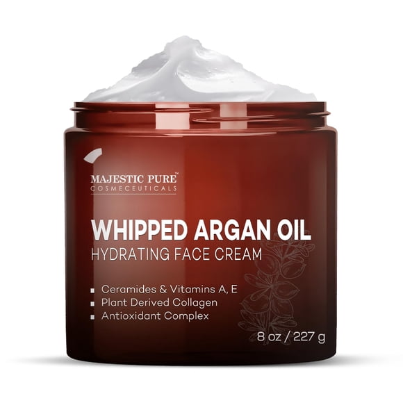 Crema Facial Con Aceite De Argán Batido 227 G