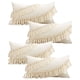 thumbnail image 1 of Set De 4 Fundas De Cojin Fleco Lino 30x50 Beige 02, 1 of 4