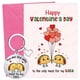 thumbnail image 1 of Tarjeta de regalo de San Valentín Silkovahamd Taco con llavero, 1 of 6