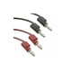 thumbnail image 1 of Juego de cables de conexión tipo banana apilables Pomona B-24-02, 24 pulgadas, 1 of 1