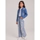 thumbnail image 1 of Chaqueta Jeans Con Brillo Ni a Mezclilla Strass Corta, 1 of 3