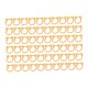thumbnail image 3 of Marcadores De Puntada De 60 Piezas Marcadores De Costura De Oreja De Gato Bricolaje Para Coser Tejido Naranja, 3 of 5