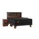 thumbnail image 1 of Cama Europea Copper Black 2 Plazas 150x200Cm Base Dividida + Respaldo & Veladores Villarreal, 1 of 6