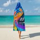 thumbnail image 5 of Hot Wheels Manta Capa con Capucha Anti-Bolitas, Manta de Lana Ártica Suave, Manta Portátil de Felpa Ligera y Lujosa, Poncho para Siesta en Casa y Oficina, 100*130cm, 5 of 6