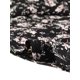 thumbnail image 5 of INSPIRE CHIC Blusa de Mujer con Estampado Floral, Escote en V, Mangas Acampanadas, Dobladillo Fruncido, Color Negro, Talla XL, 5 of 6
