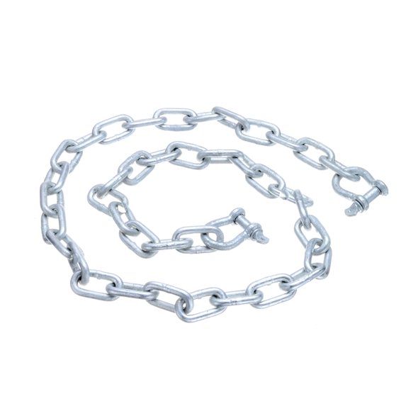 Cadena de plomo tipo ancla Seachoice, galvanizada, 1/4 pulgadas x 4 pies