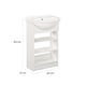 thumbnail image 3 of Vanitorio Cannes Melamina Sin Puertas Blanco, 3 of 5