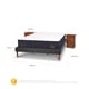 thumbnail image 3 of Cama Europea Curve Super Premium King + Veladores Milán, 3 of 16