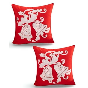 Genérico - Juego De 2 Fundas De Cojin Para Navidad K13