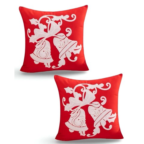 Genérico - Set De 2 Fundas De Cojin Para Navidad K13