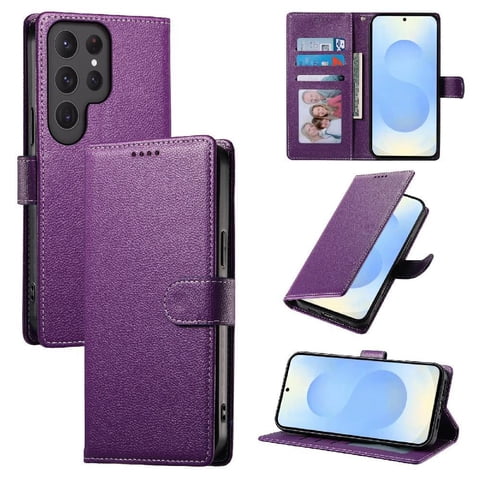 Funda Para Foxdock Samsung Galaxy S25 Ultra– Cuero Premium, 3 Ranuras Para Tarjetas, Protección Contra Impactos