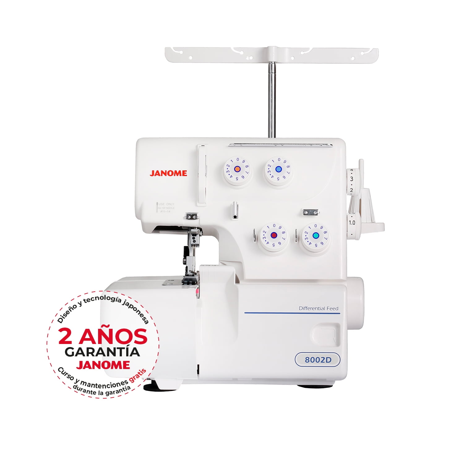Janome - Máquina Overlock 8002d