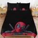 thumbnail image 1 of Deadpool Bedding Sets Ultra Soft Skin-Friendly Duvet Cover 3 Piece, Cute Comforter Cover Bed Set for Boys Girls Kids, 1 of 5