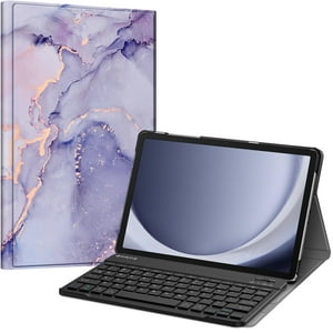 Funda Con Teclado Fintie Para Samsung Galaxy Tab A9+ 11"" 2023 Lilac