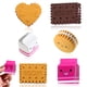 thumbnail image 1 of Caja de 6 piezas de lindas galletas de leche kawaii, borrador, papelería escolar, regalos creativos para niños y estudiantes, 1 of 5