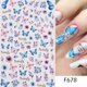 thumbnail image 2 of 9 pcs Colorful Butterfly Nail Art Stickers - 3D Self-Adhesive Decals for Women, Girls, and Kids - Easy Nail Design Supplies for Nail Art and Decoration, 2 of 2