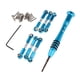 thumbnail image 2 of Ajuste WLtoys A959-B A969 1:18 Actualización Juego De Varillas De Enlace De Dirección Accesorio De Piezas Azul Cielo, 2 of 5