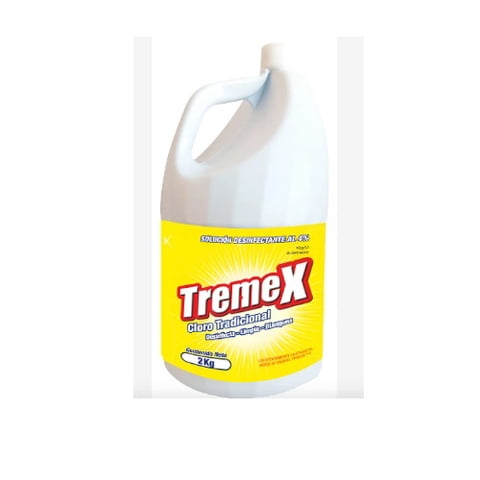 Cloro Concentrado Tremex Desinfectante Tradicional 2 L | Máxima Higiene Y Eliminación De Gérmenes
