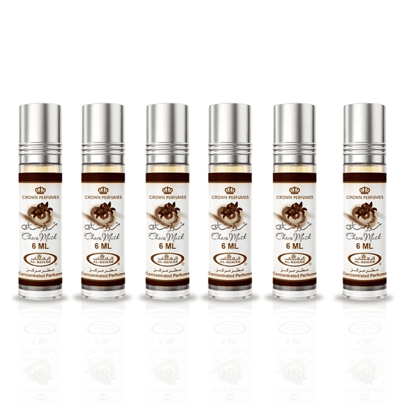 Perfume Al-Rehab Choco Musk Roll-on, 6 ml (.2 oz), caja de 6